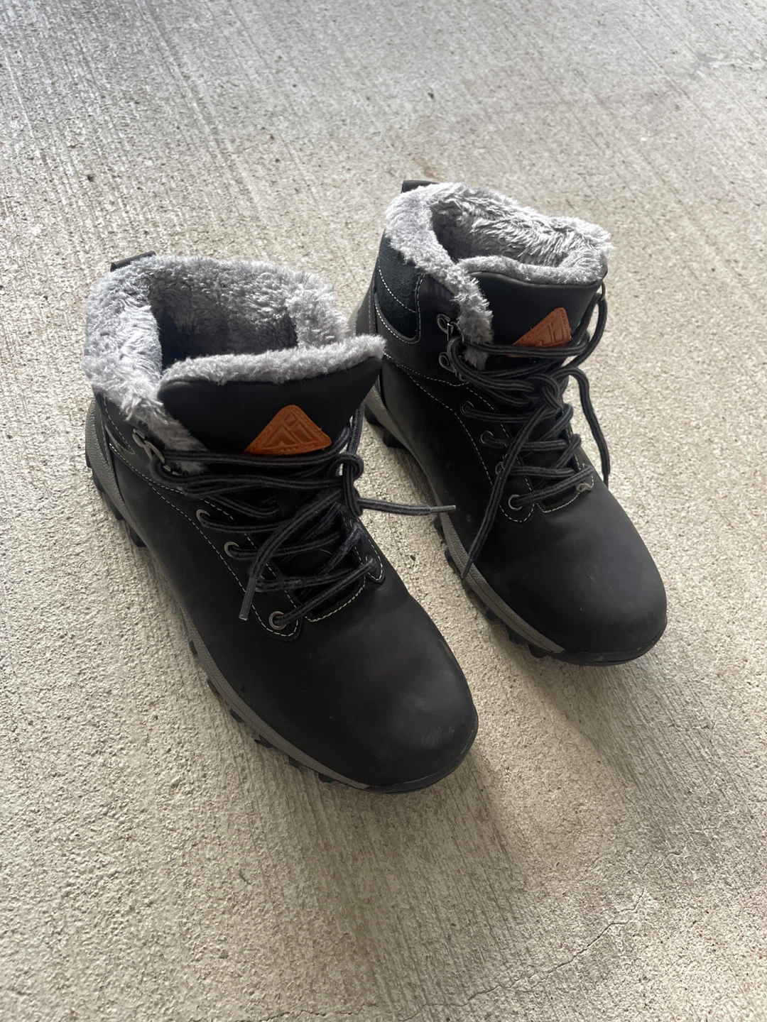 Mishansha Black Winter Boots – Size 41 - photo 3
