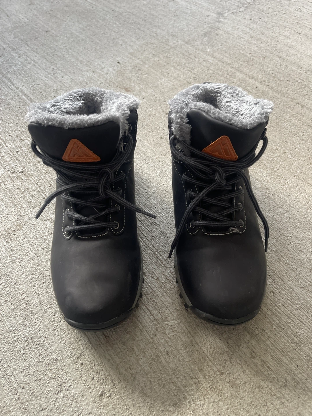 Mishansha Black Winter Boots – Size 41
