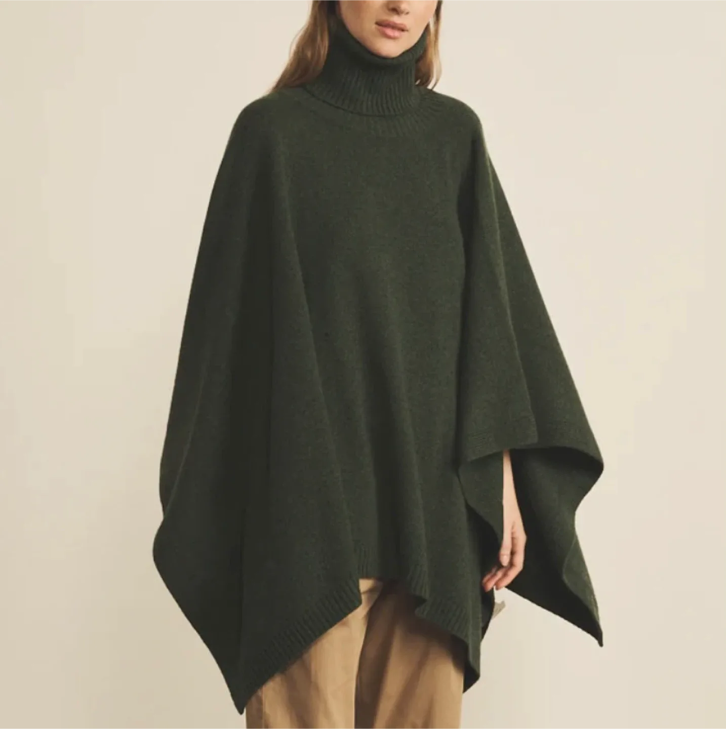 Linnea Lund 100% Cashmere Angela Poncho image indicator(2)