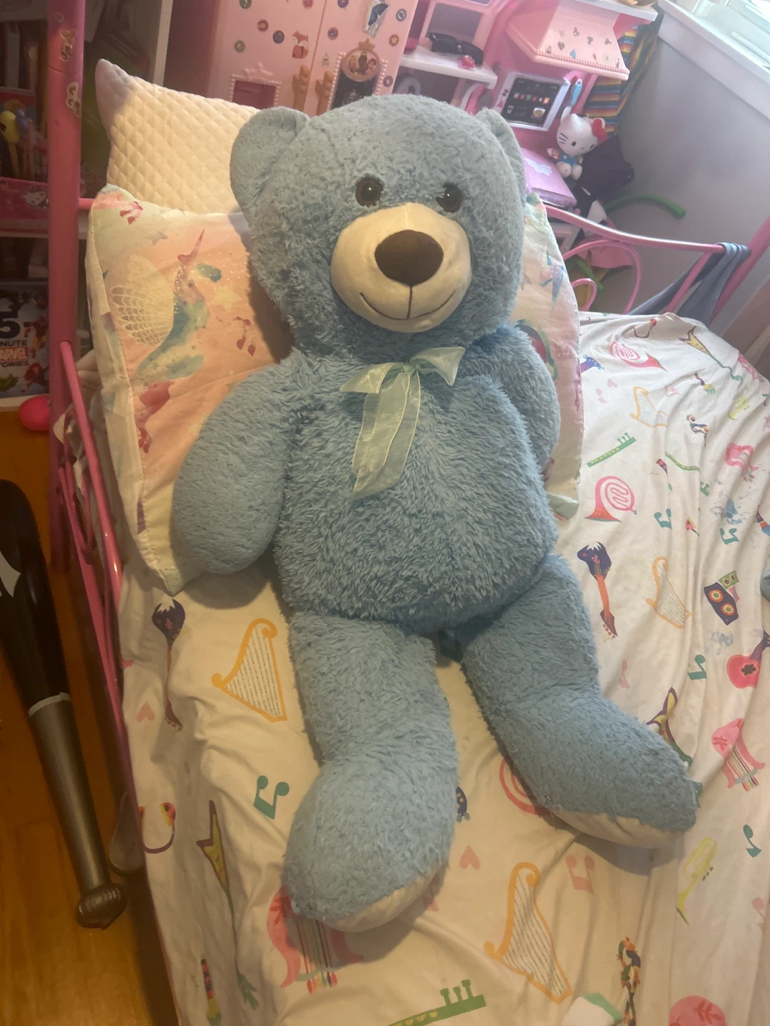 Blue Plush Teddy Bear