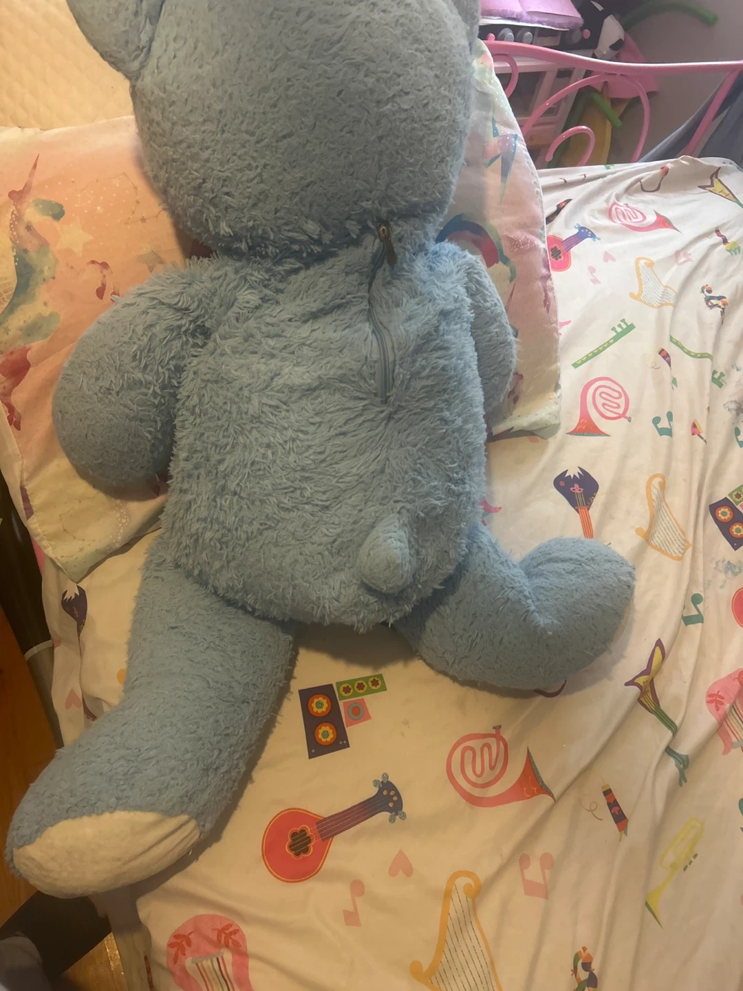 Blue Plush Teddy Bear - photo 2
