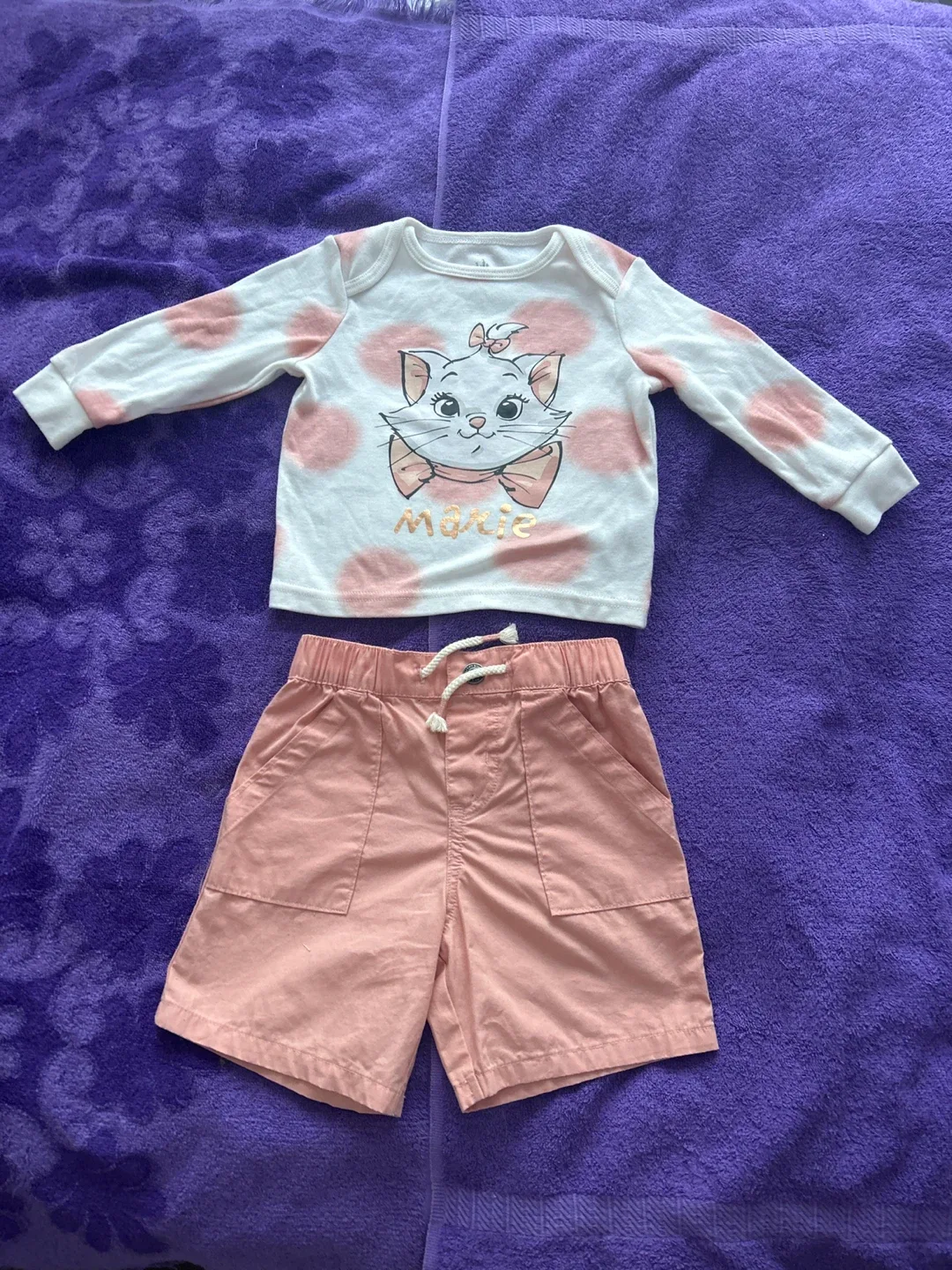 Disney Baby & Carter's 2-Piece Outfit (12-24m) thumbnail