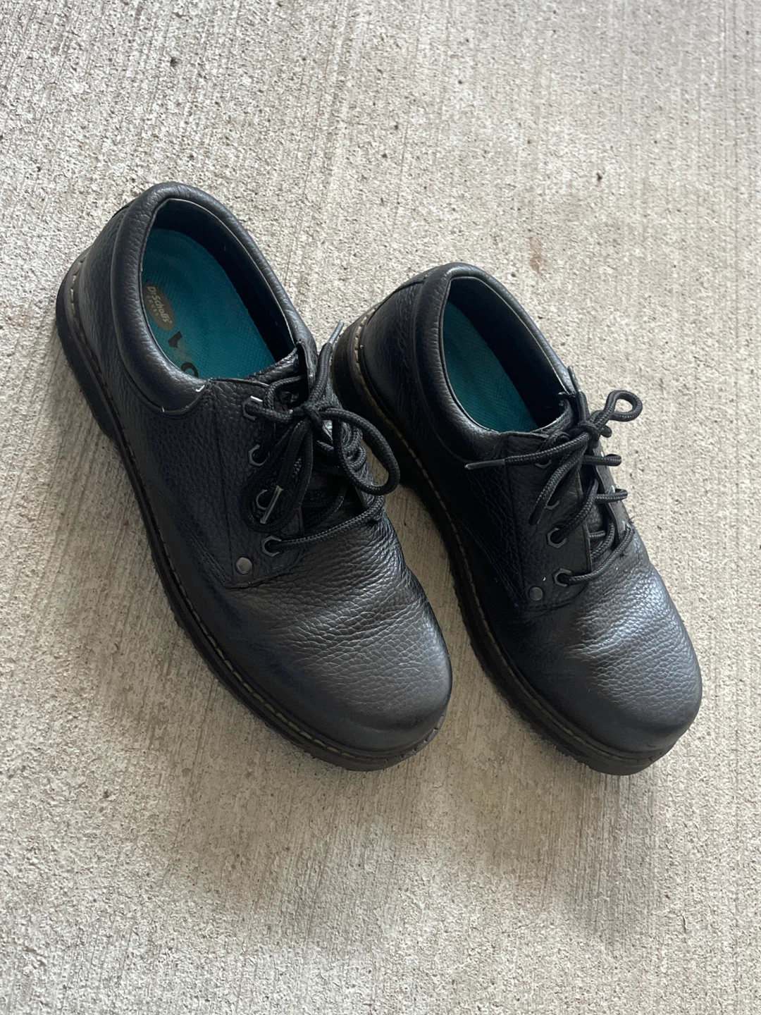 Dr. Scholl's Black Leather Work Shoes Size 10.5 - photo 2