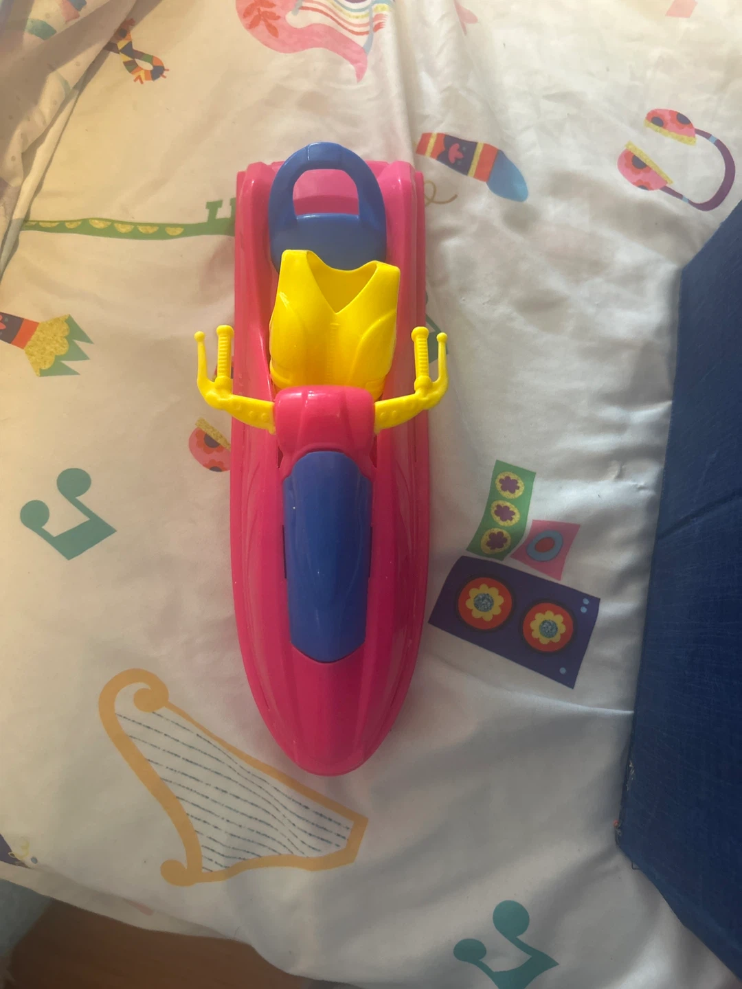Kids Pink & Blue Toy Boat w/ Life Vest - photo 5