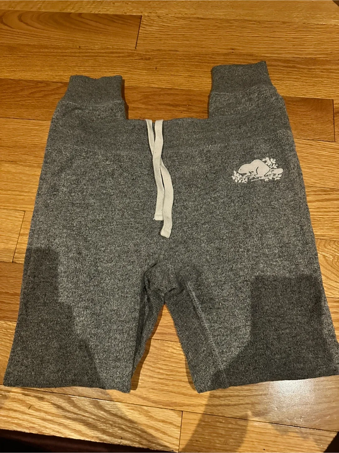 Roots Grey Pepper Fleece Sweatpants thumbnail