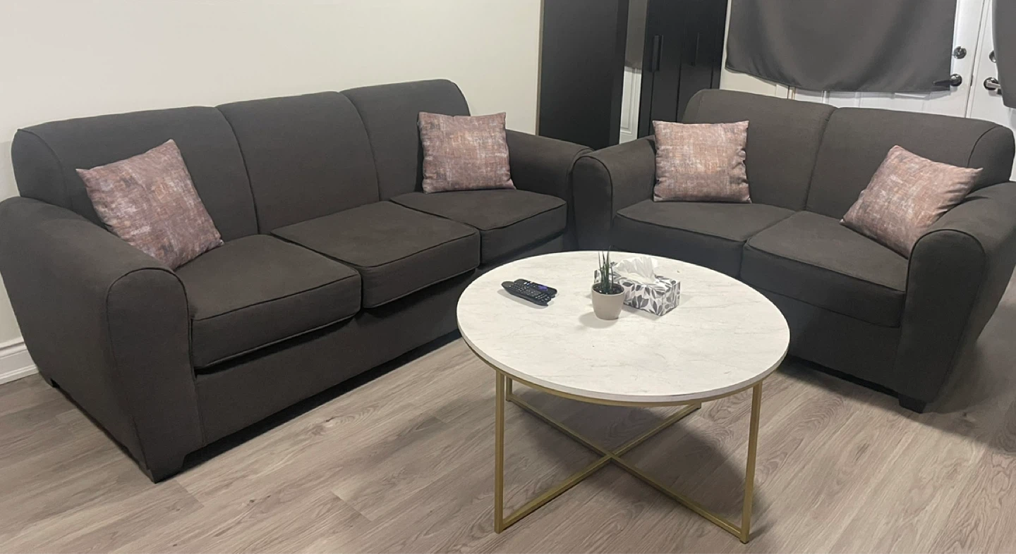 Sofa Set - 3 Seater and Loveseat
