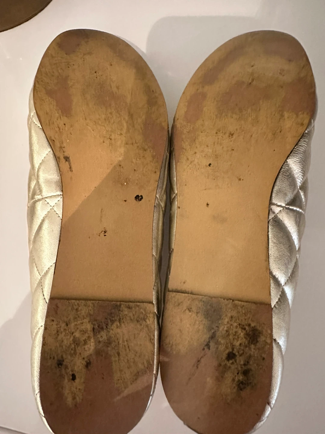 Scoop NYC Gold Ballet Flats - photo 3