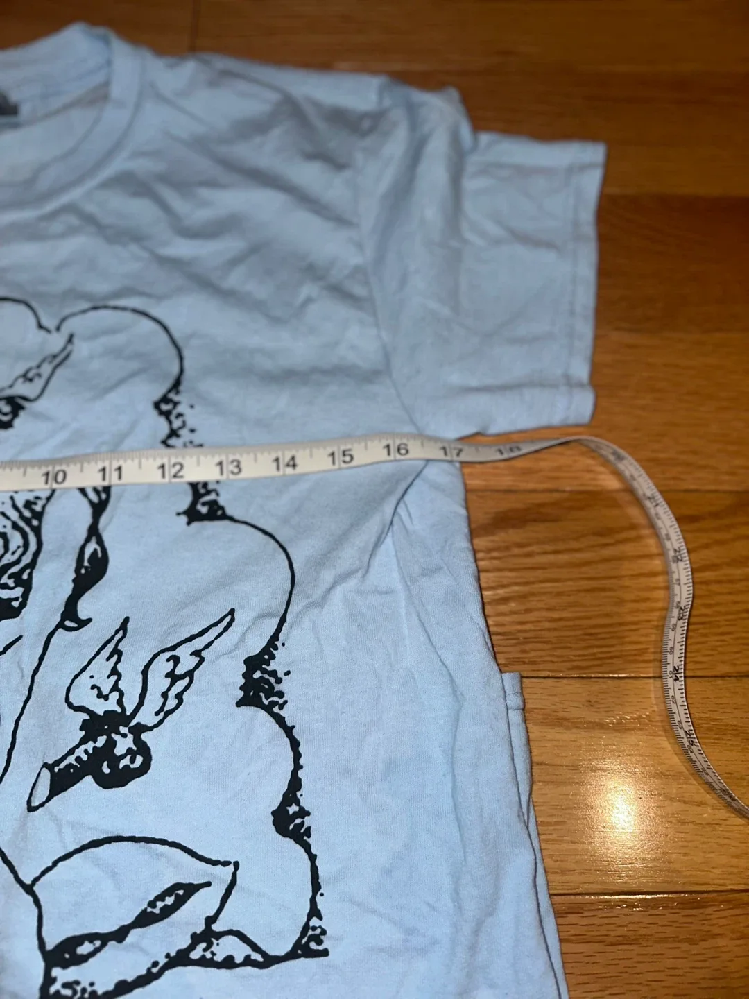 Gildan Heavy Cotton Blue T-Shirt - Size Small image indicator(3)