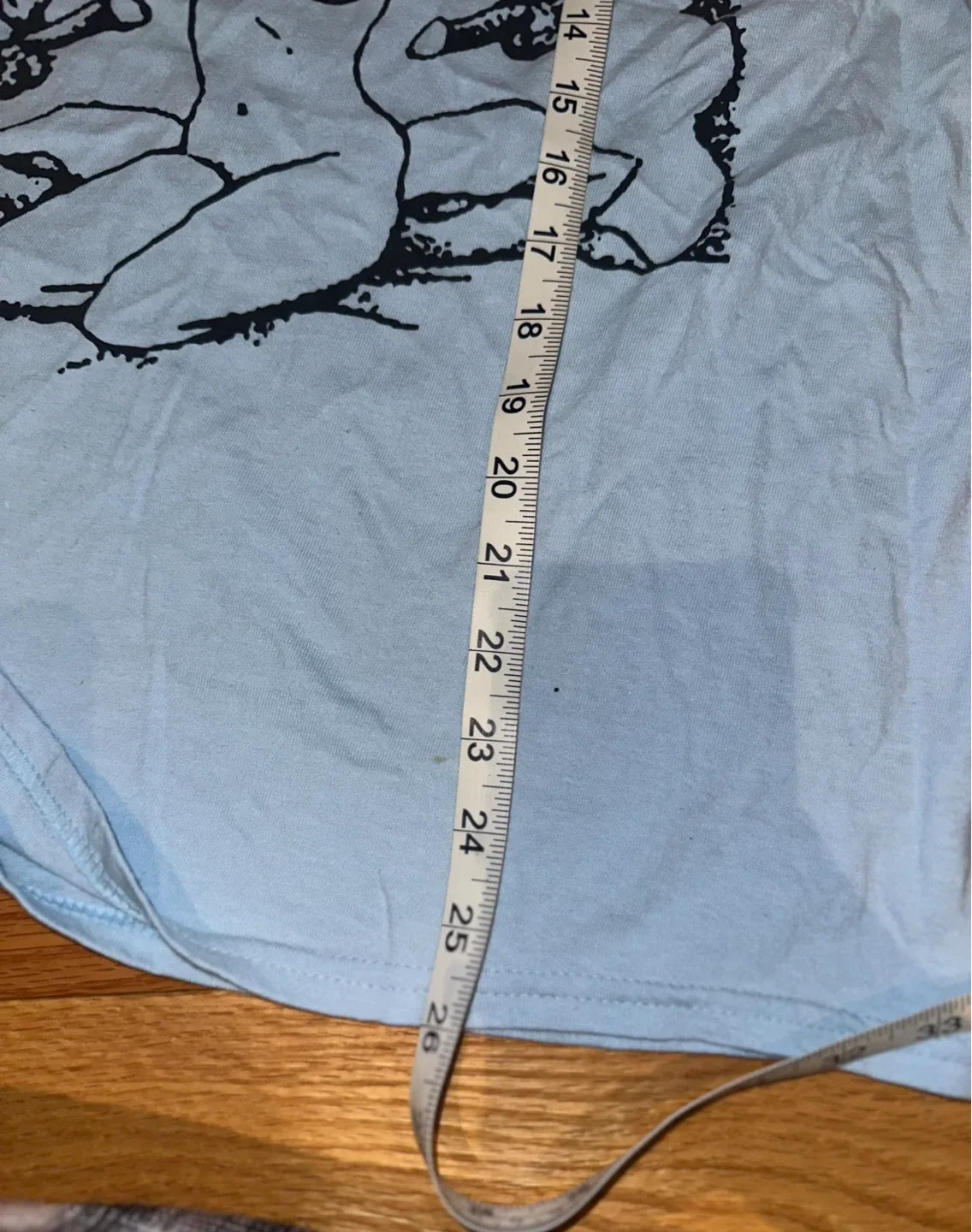 Gildan Heavy Cotton Blue T-Shirt - Size Small image indicator(4)