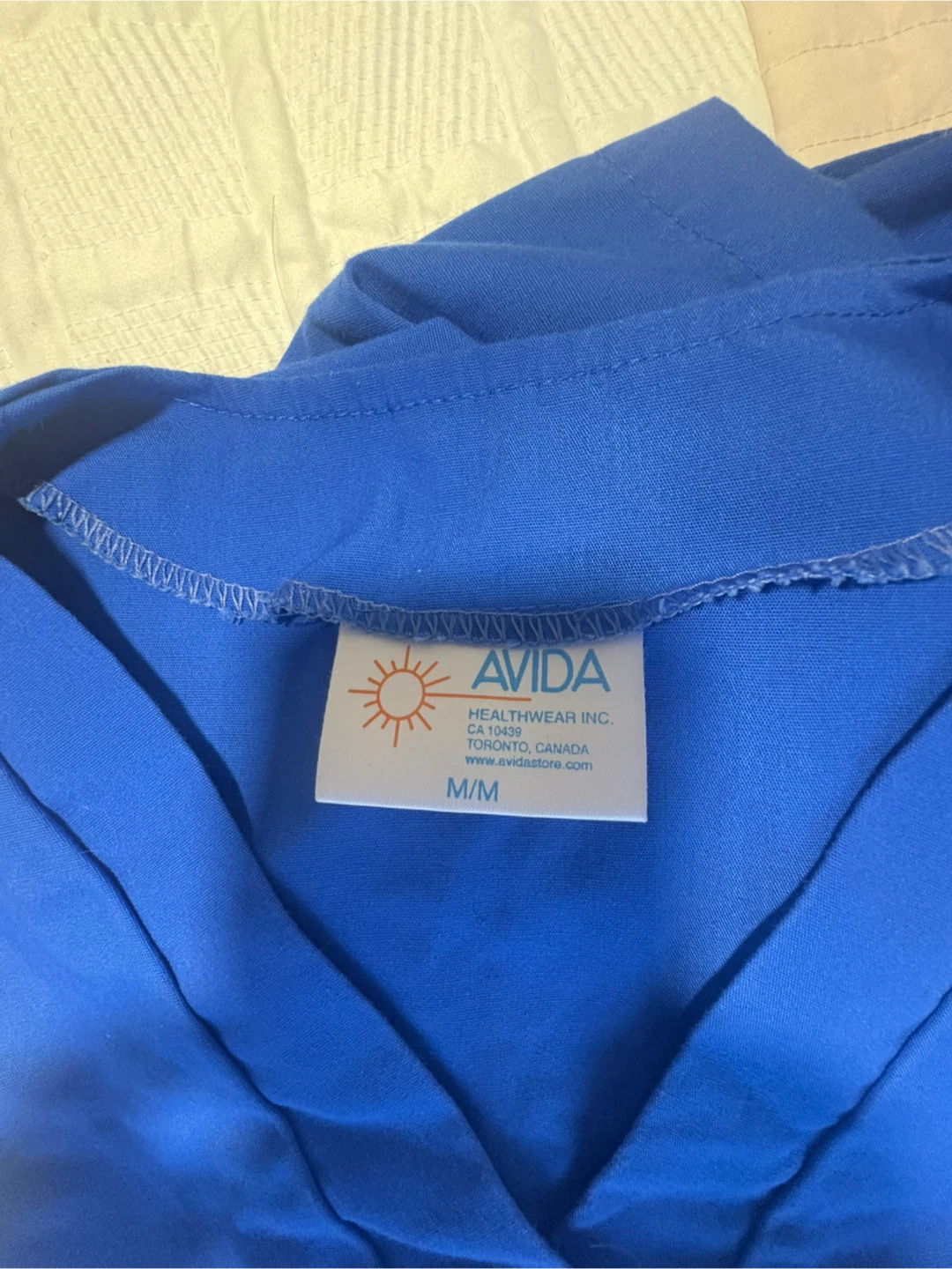 Avida Healthwear Blue Scrubs - Size M/M - photo 3