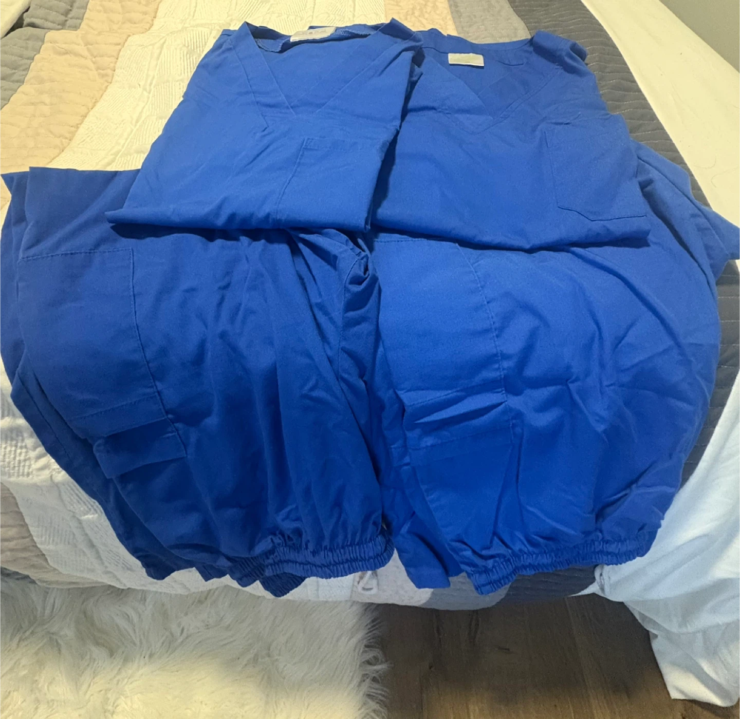 Avida Healthwear Blue Scrubs - Size M/M