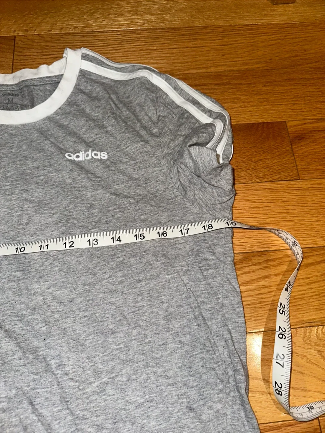 Adidas Grey T-Shirt - Size Medium image indicator(3)