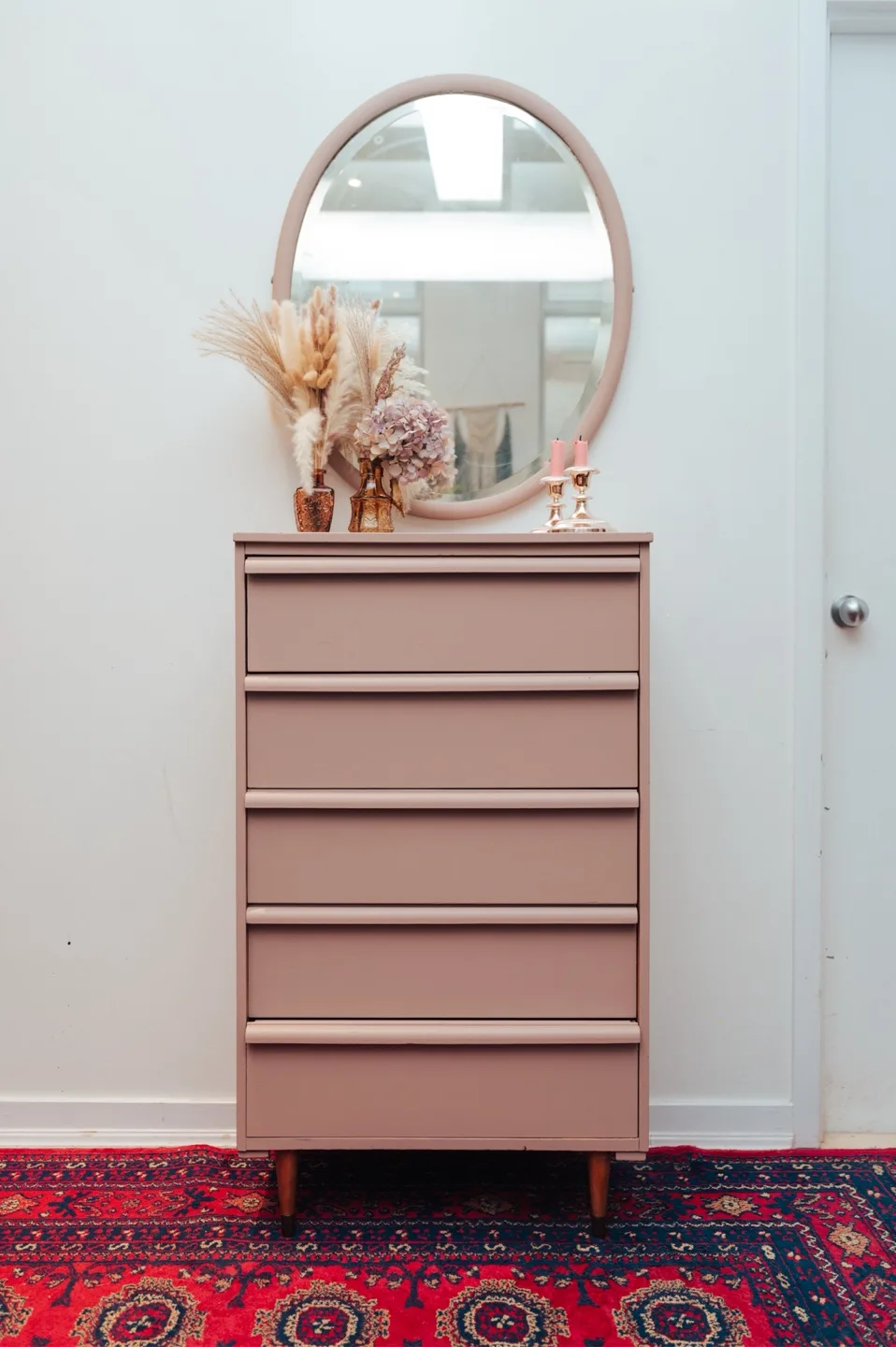 MCM Vintage Skinny Tallboy in Blush thumbnail