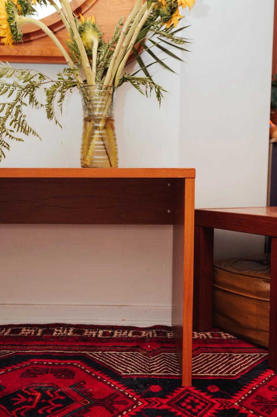 Teak MCM Console Table 🤎 image indicator(3)