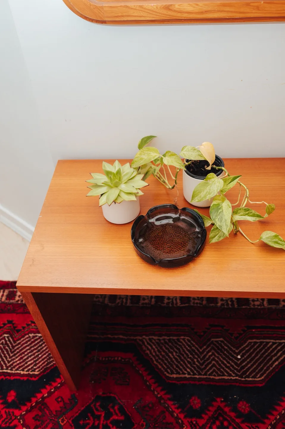 Teak MCM Console Table 🤎 image indicator(2)