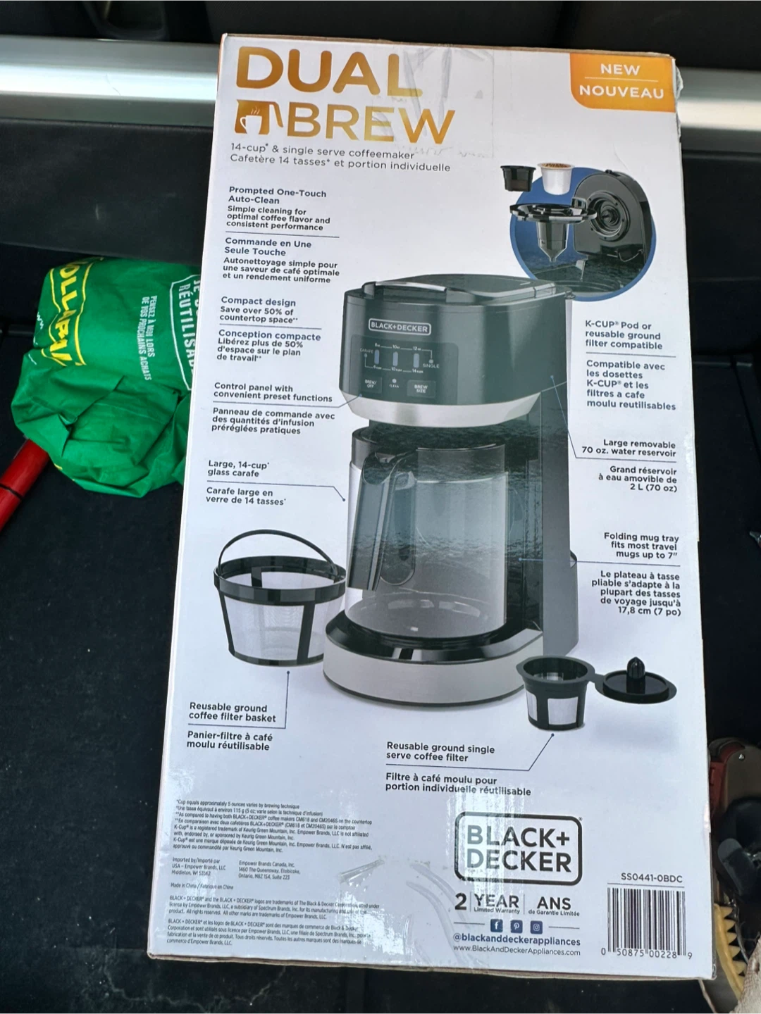 New BLACK+DECKER Dual Brew 14-Cup Coffeemaker - photo 3