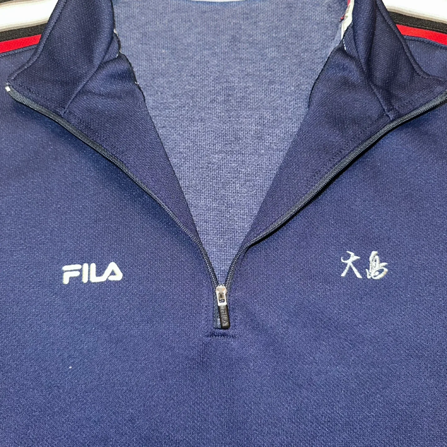 Fila Navy Blue Pullover Jacket image indicator(2)