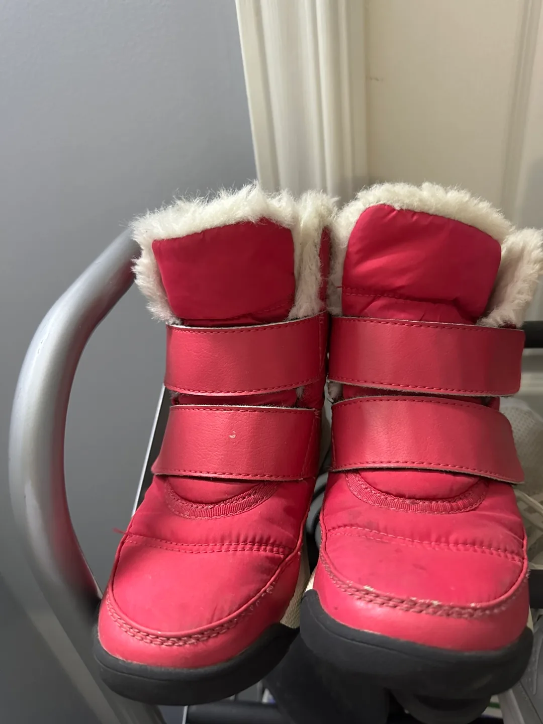 Kids Sorel Pink Winter Boots image indicator(5)
