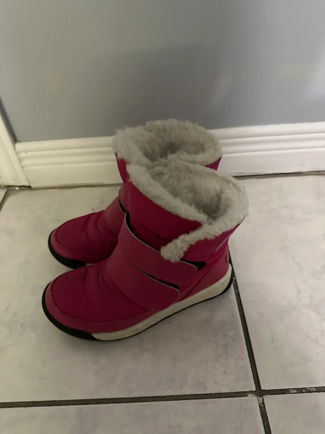 Kids Sorel Pink Winter Boots image indicator(6)