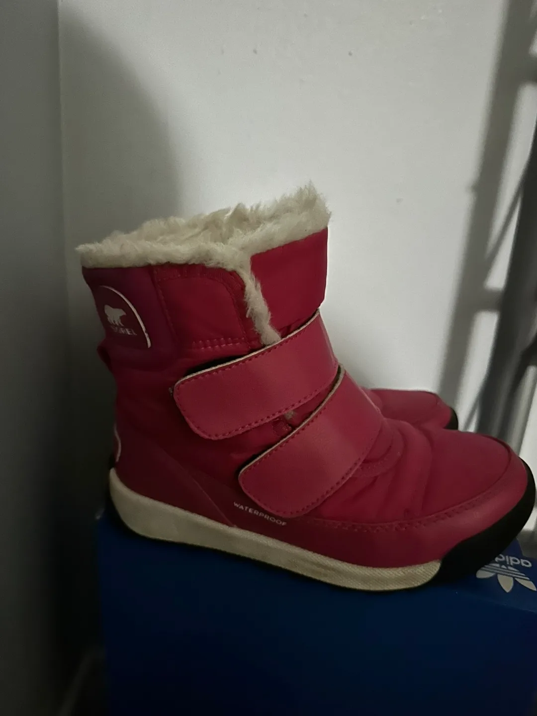 Kids Sorel Pink Winter Boots image indicator(4)
