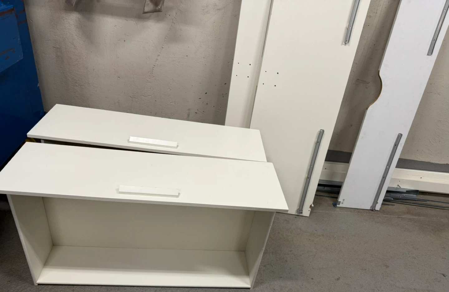 IKEA BRIMNES Bed Frame with Drawers