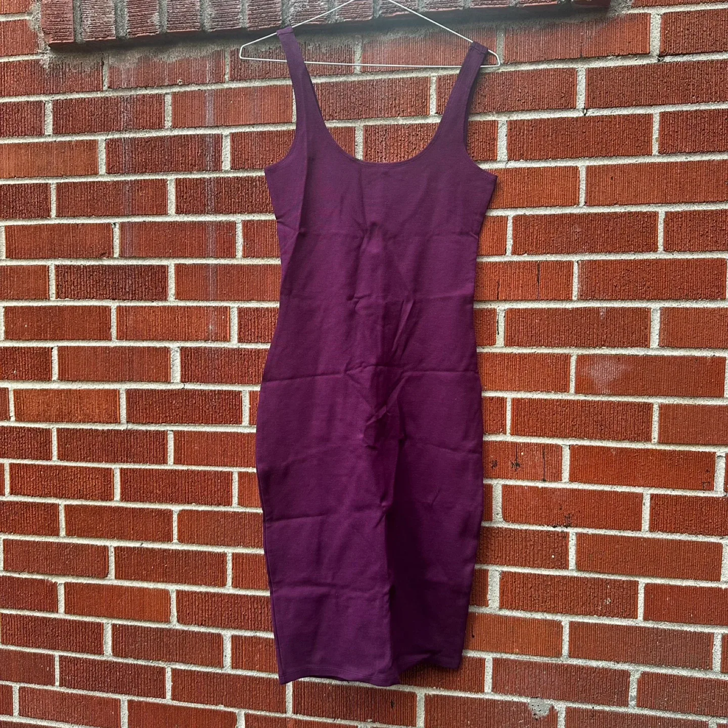Dynamite XS Purple Bodycon Tank Dress thumbnail