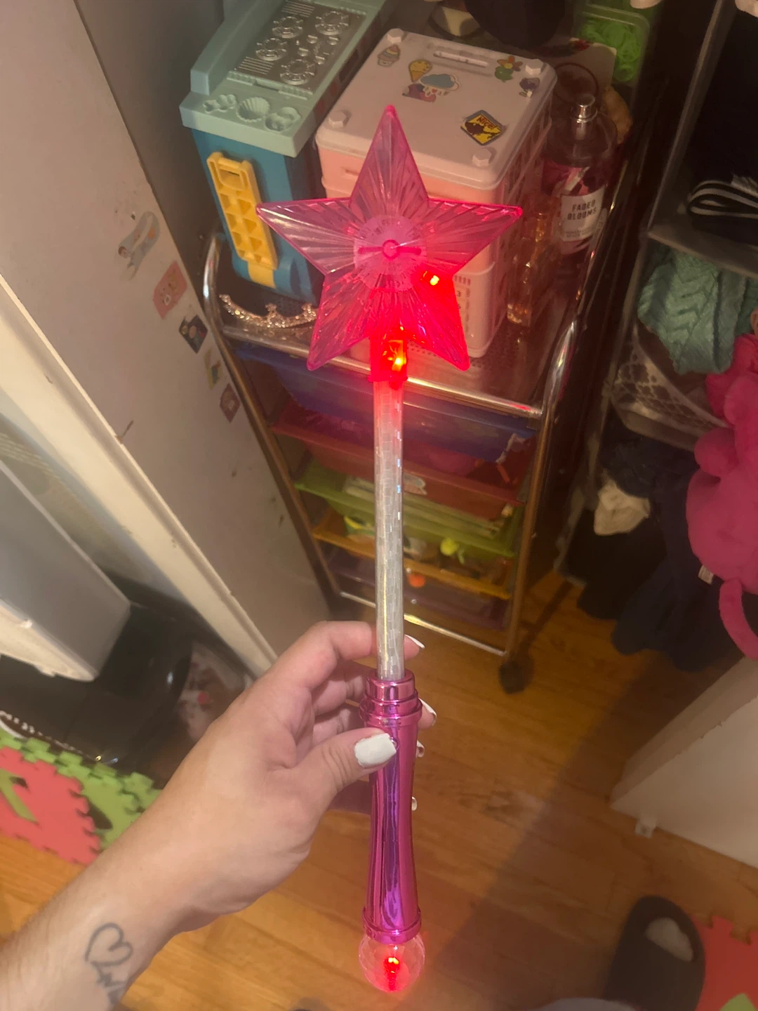 Pink Star Light-Up Wand - photo 2