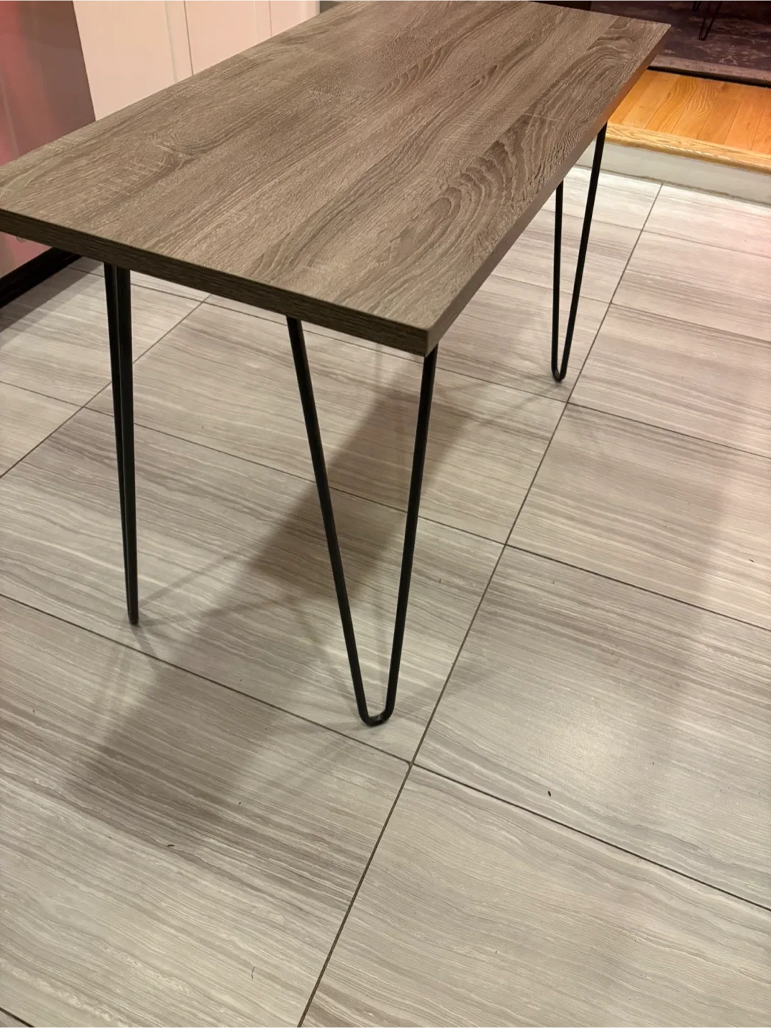 Mid-Century Modern Hairpin-Leg Computer Desk (Wayfair) - $50 OBO image indicator(3)