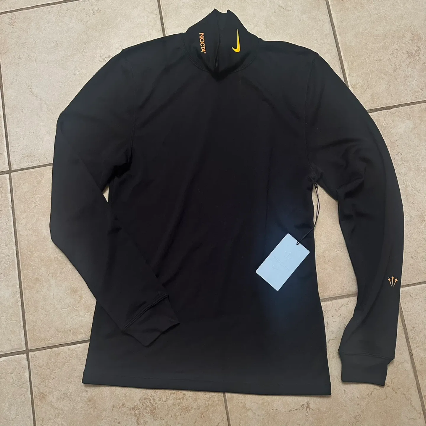 Nike x NOCTA Black Long Sleeve Top (XS) image indicator(4)