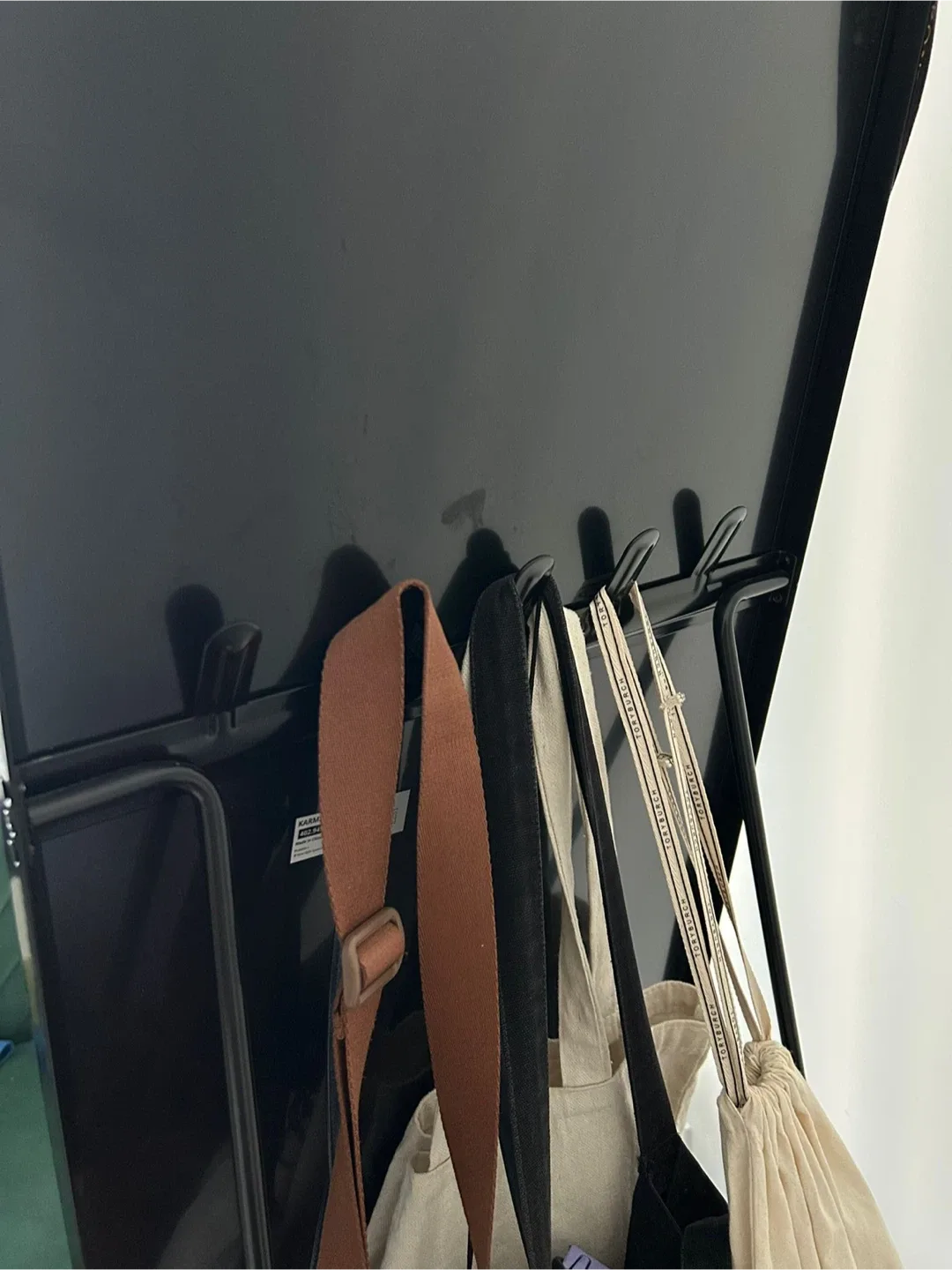 IKEA KARMSUND — Full Length Mirror with Storage, Black image indicator(2)