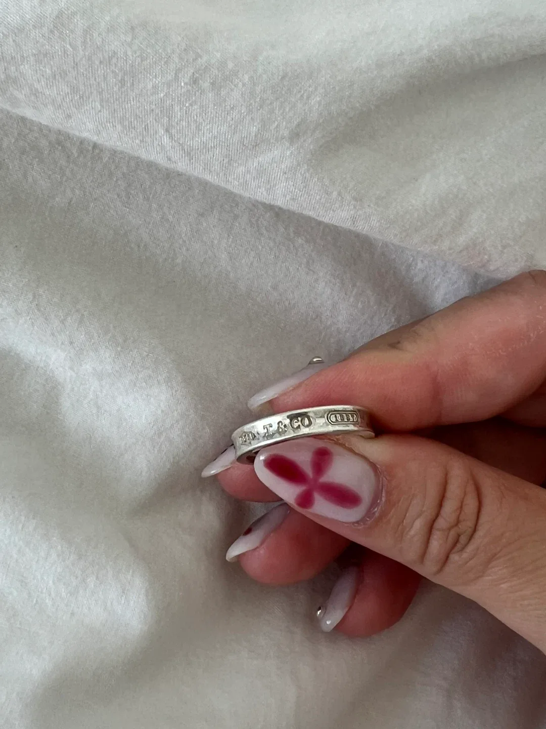 Tiffany & Co. Sterling Silver Ring size 7 thumbnail