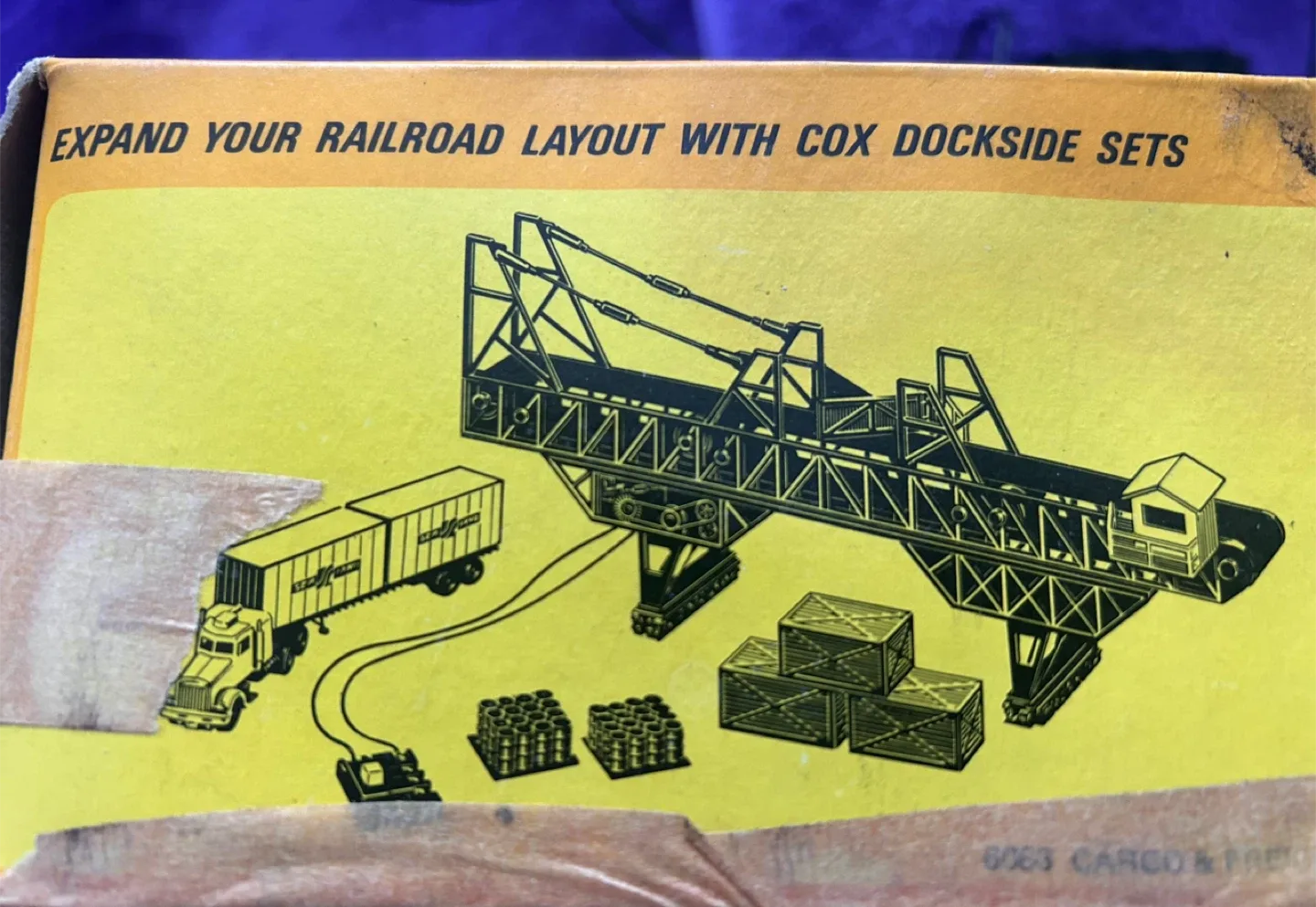 Vintage Cox Dockside Conveyor Set #6232-3 image indicator(4)