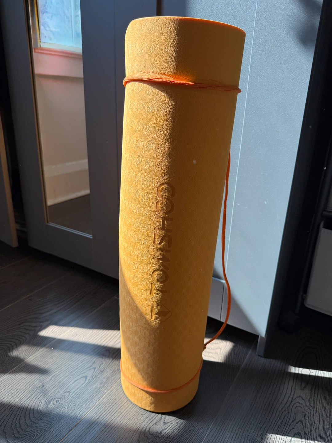 Yoga mat with carry bag