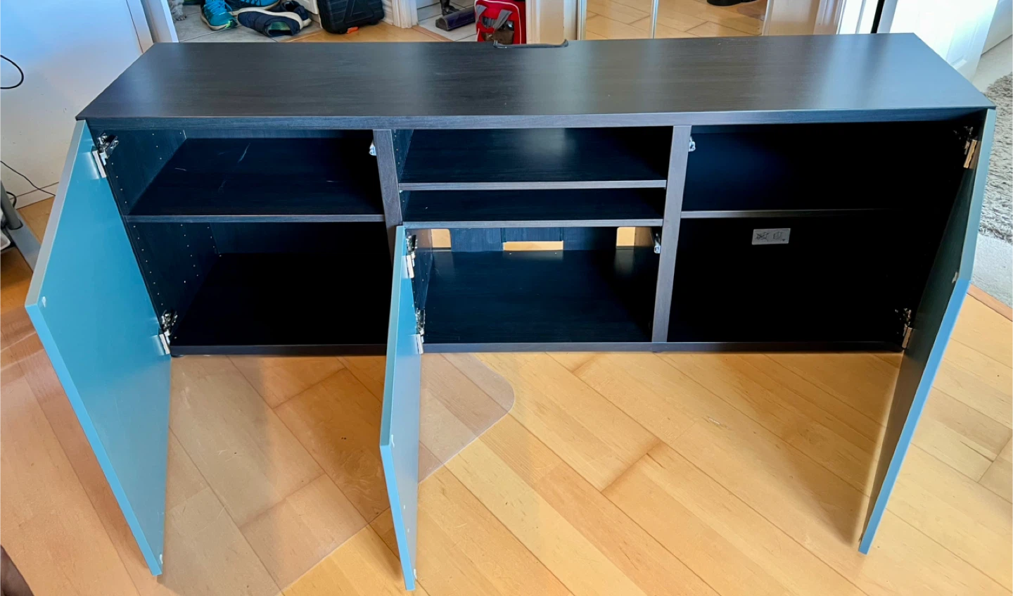 IKEA Besta TV Unit - Black/Blue - photo 2
