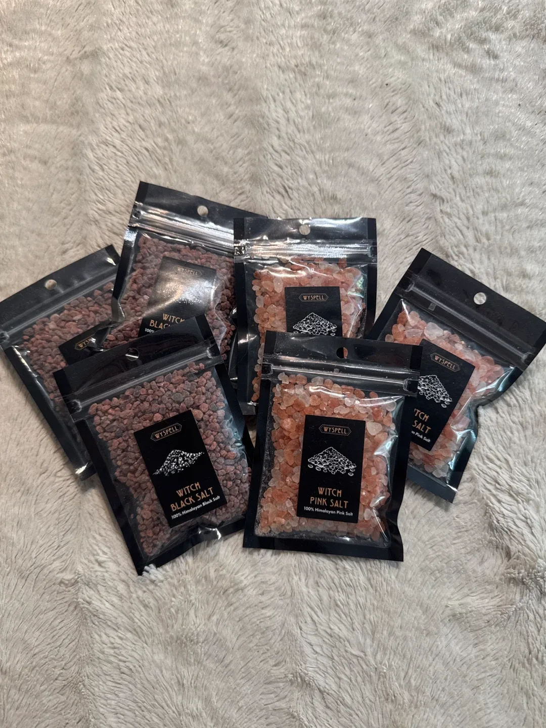 Black & Pink Witch Salt