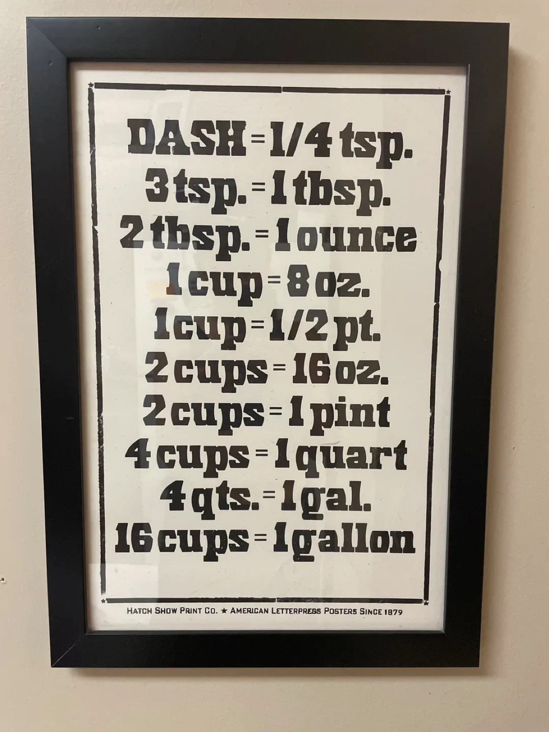 Framed Hatch Show Print Co. Poster thumbnail