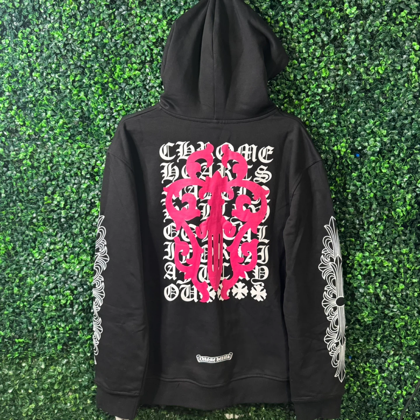 Chrome Hearts Pink Dagger Zip Up - photo 2