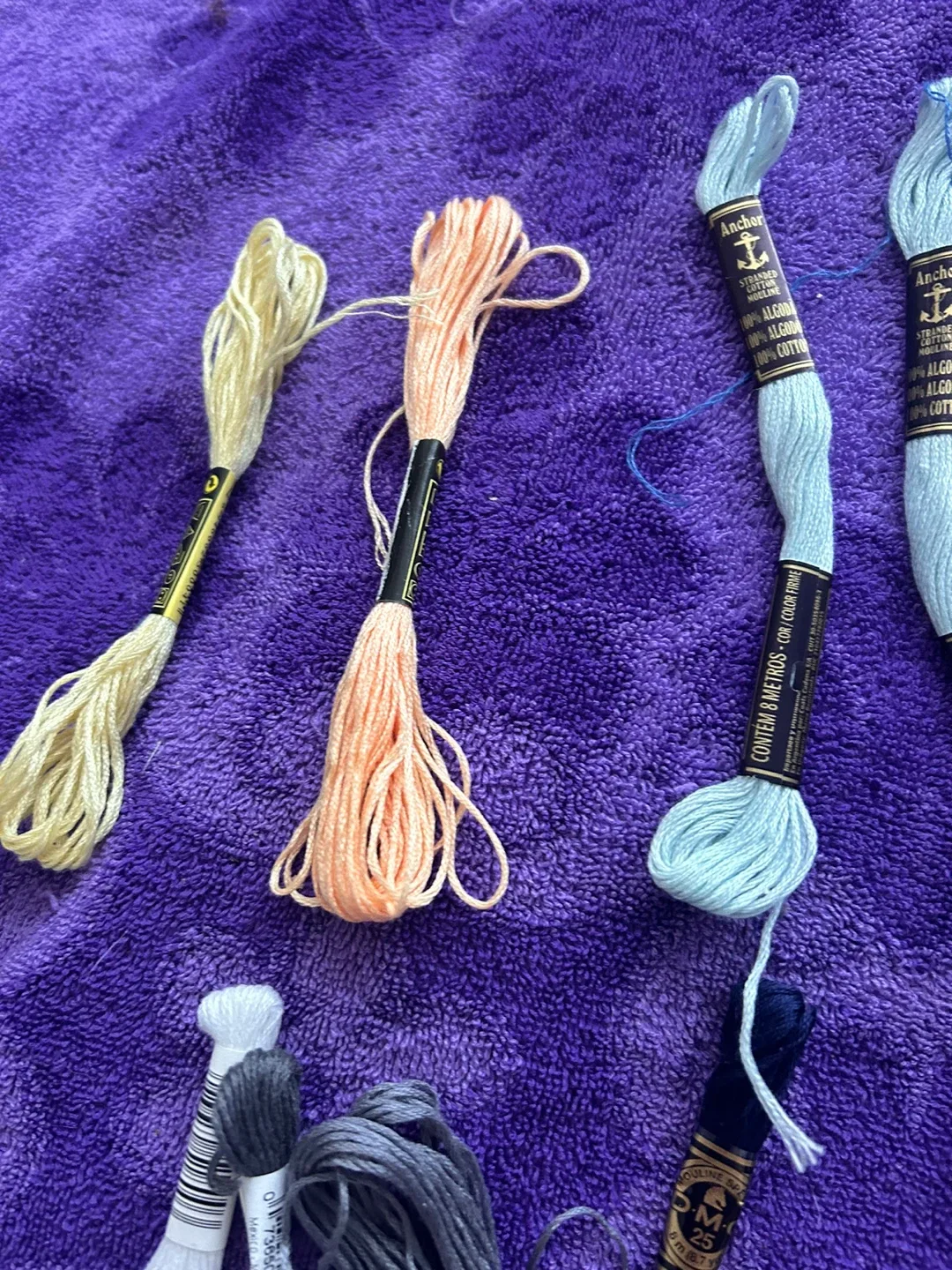 80 pieces of Anchor Embroidery Floss image indicator(6)