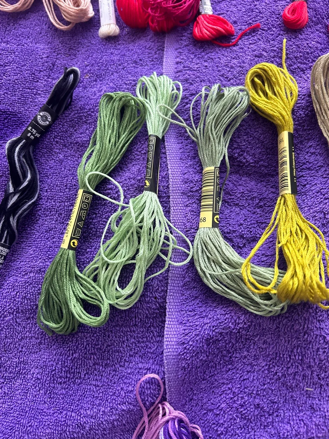 80 pieces of Anchor Embroidery Floss image indicator(3)