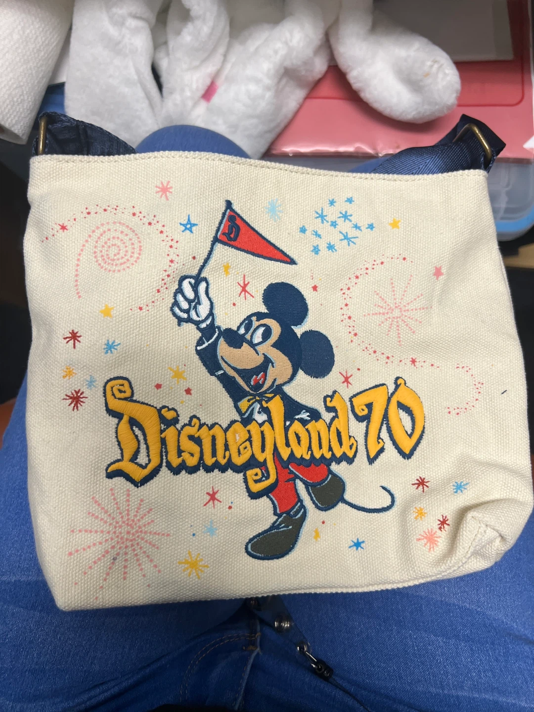 Disneyland 70 Mickey Mouse Crossbody Bag