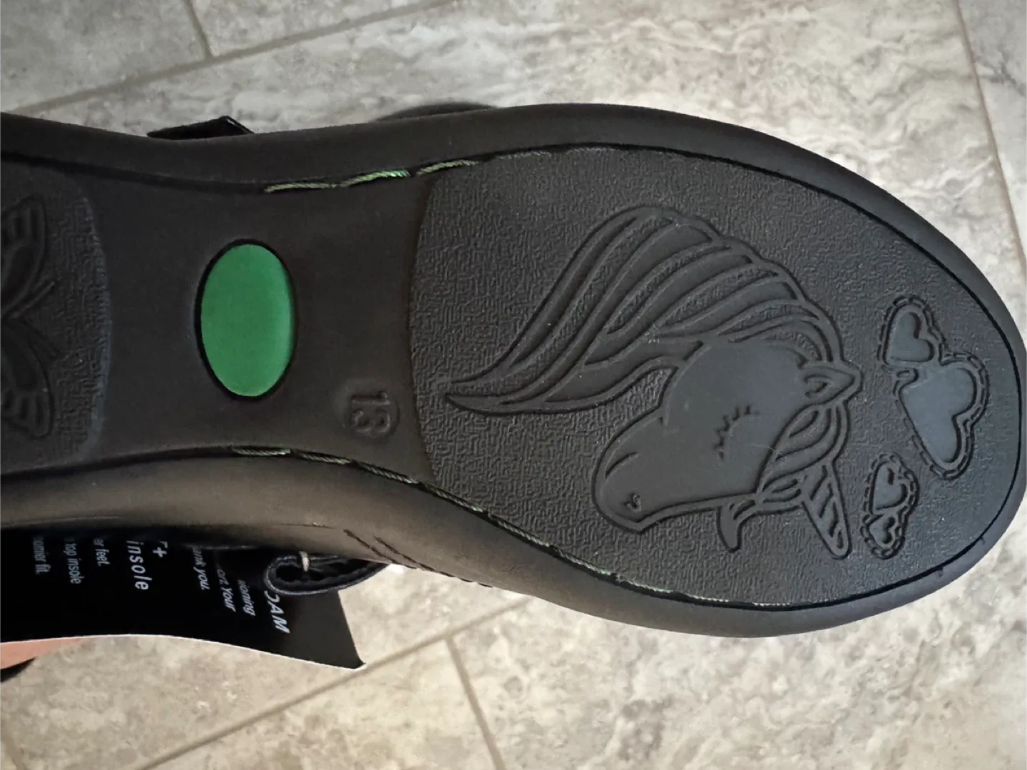 Olive & Edie Girls' Black Mary Janes Size 13 image indicator(2)