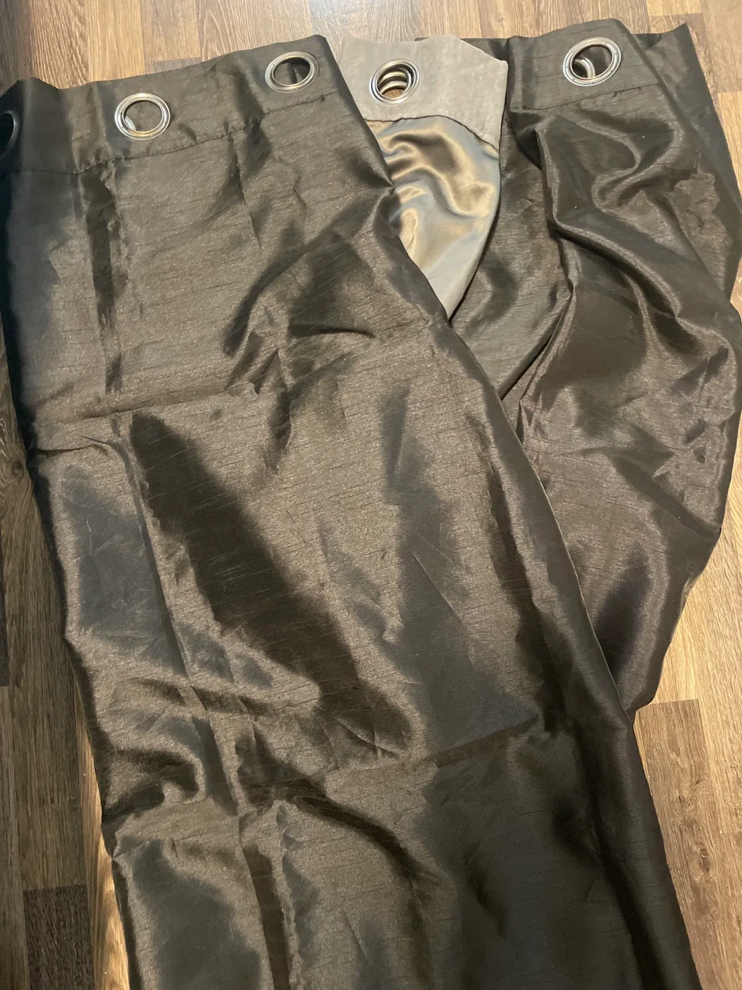 Faux Silk Curtains (3 counts) image indicator(2)