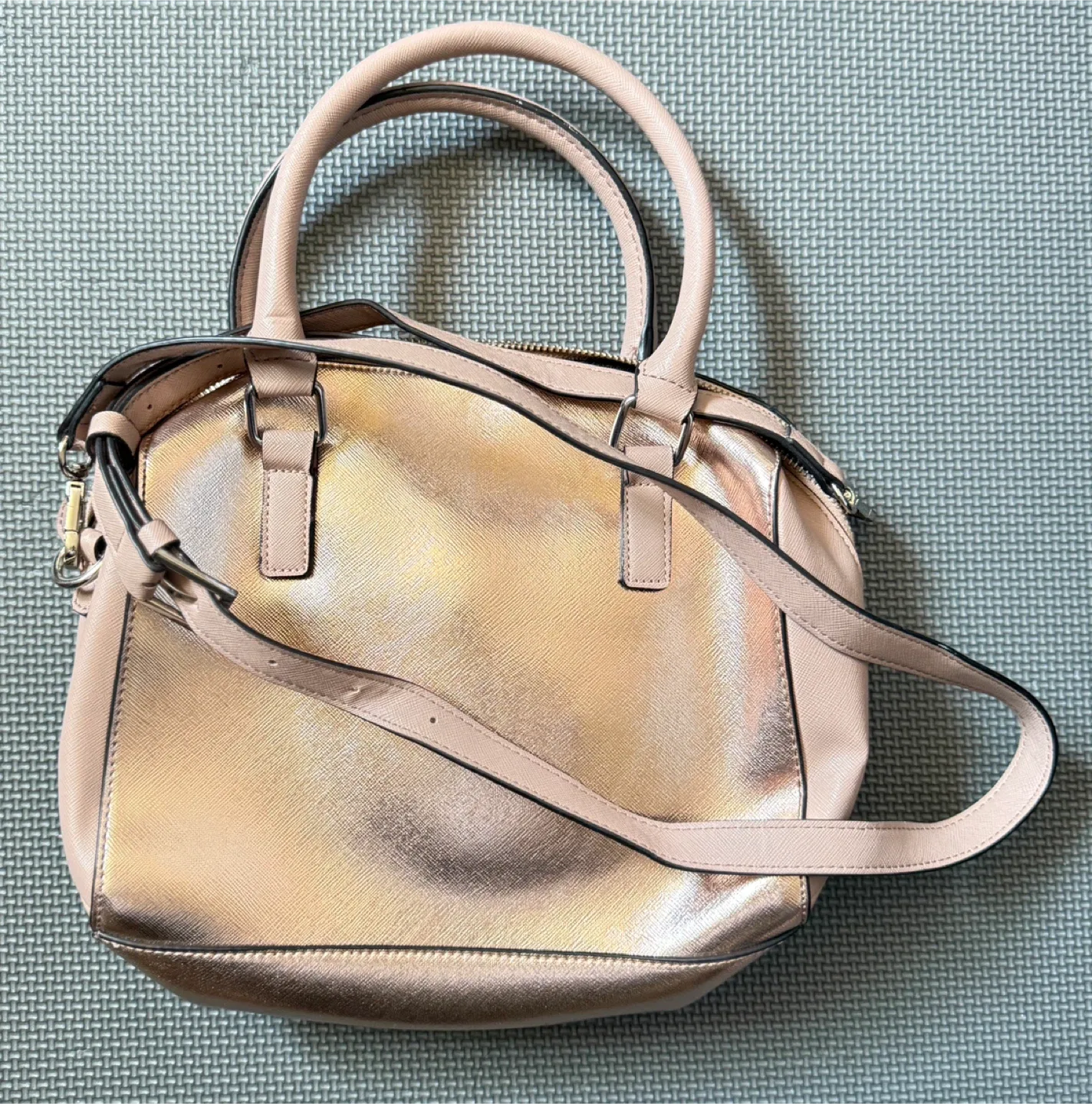 Guess Rose Gold Satchel Bag image indicator(2)