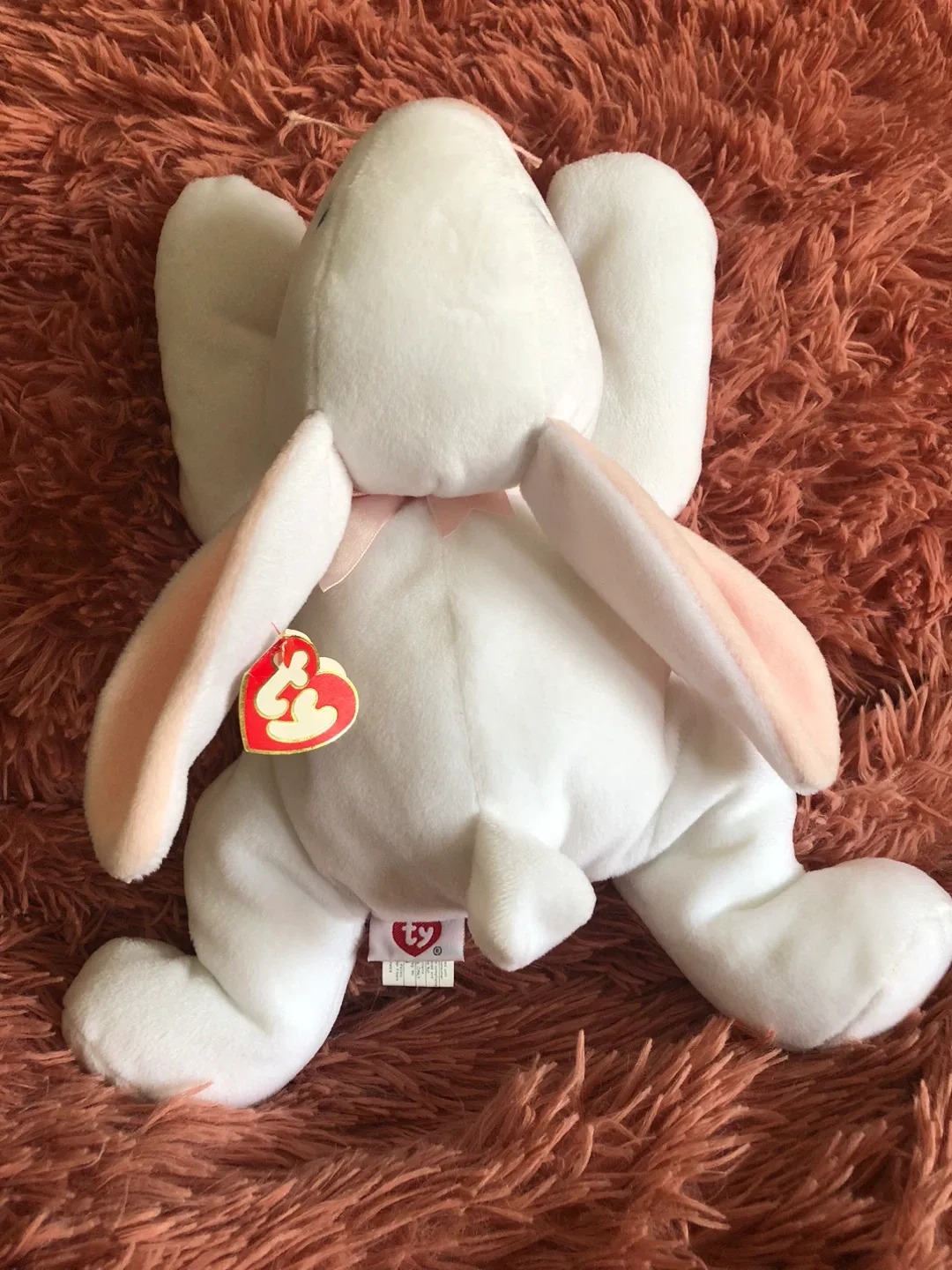 TY Beanie Baby Pillow Pals Collection Clover Bunny image indicator(3)