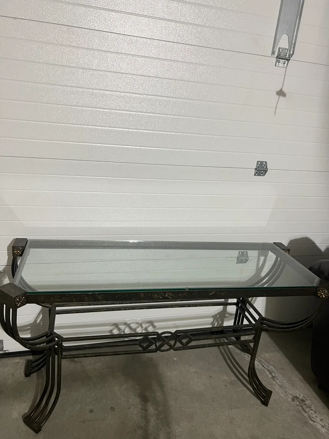 Glass Top Console Table image indicator(4)