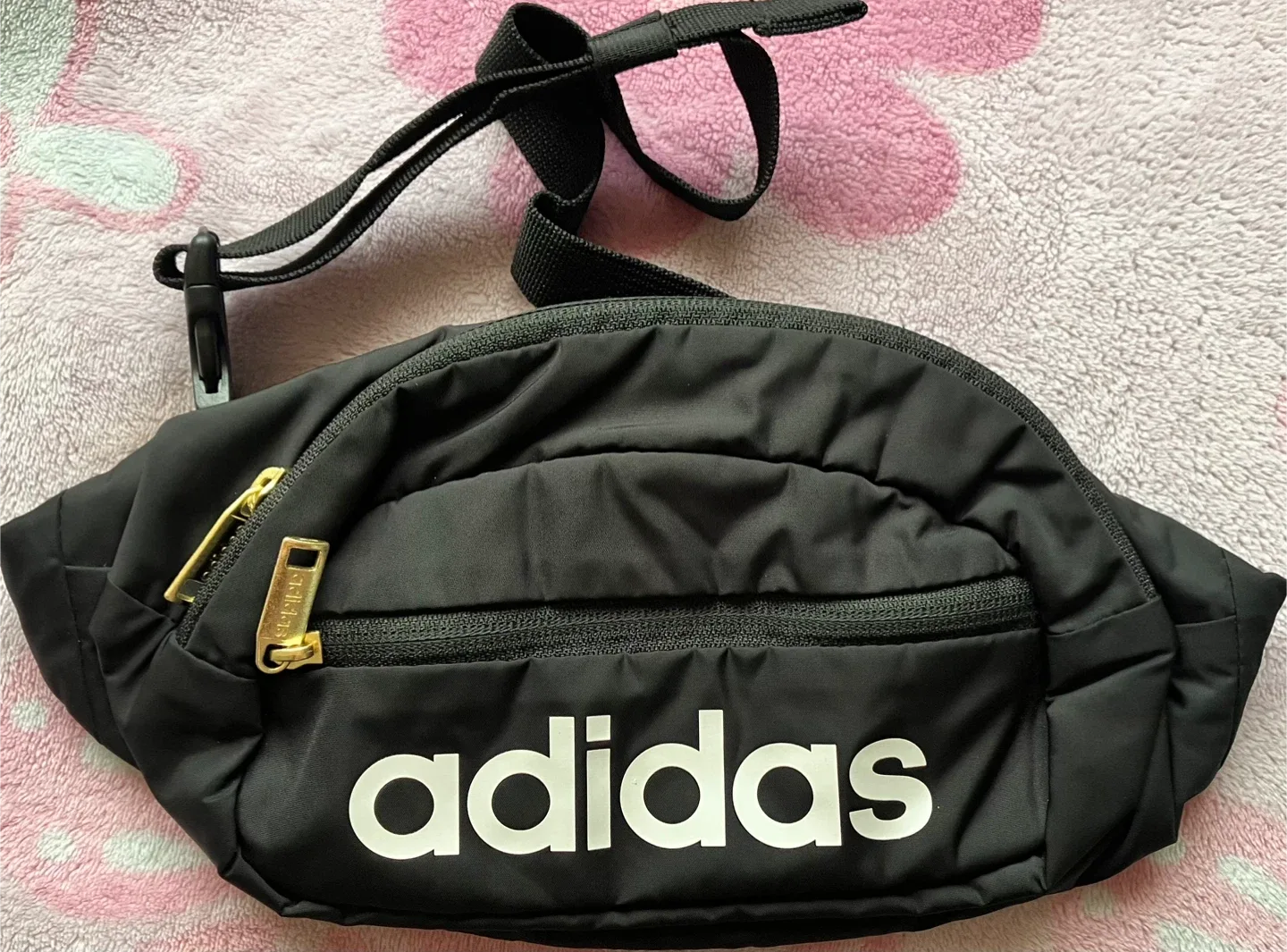 (Adidas) Black Belt Bag image indicator(2)