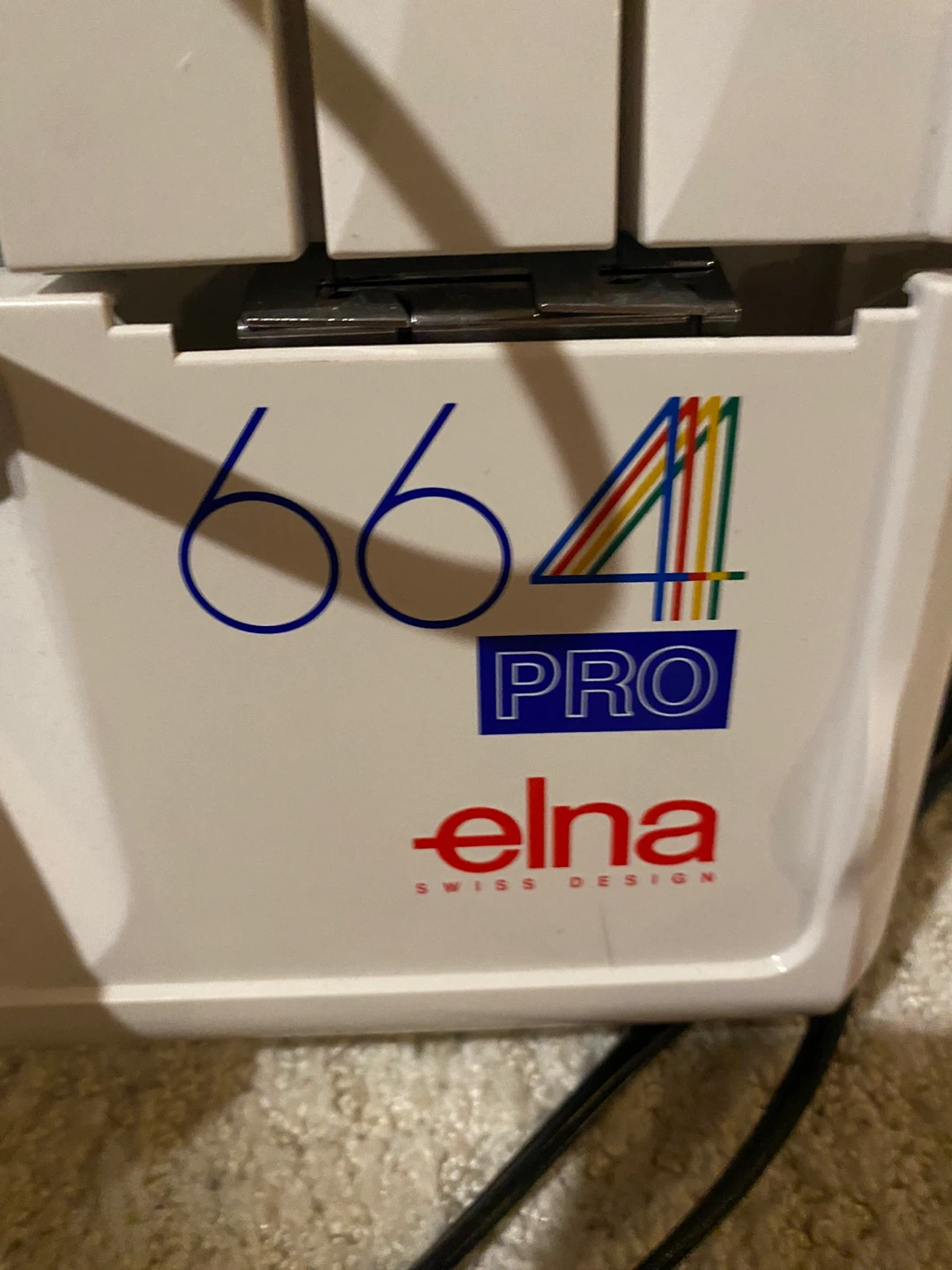 Elna 664 Pro Serger Sewing Machine - photo 2