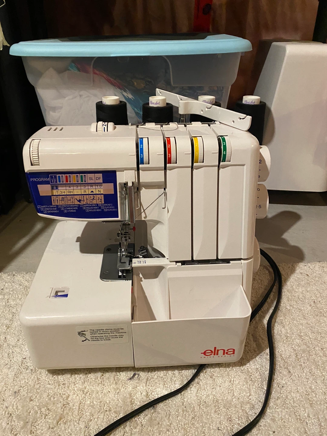 Elna 664 Pro Serger Sewing Machine