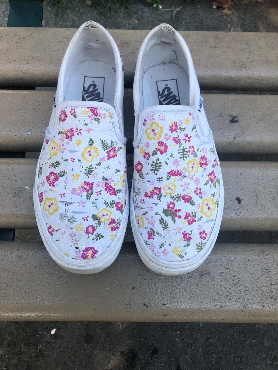Vans Floral Slip-On Shoes thumbnail