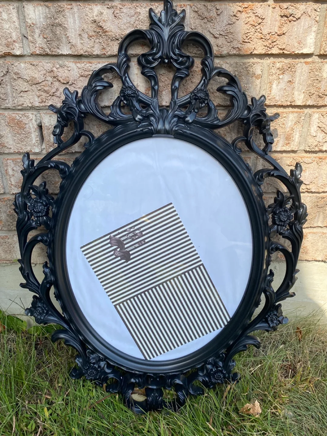 Ikea Ivory Victorian Ung Drill Mirror Frame thumbnail